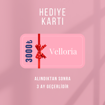 Velloria™ Hediye Kartı